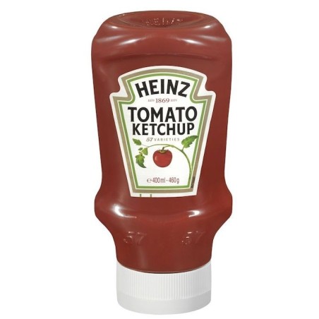 Heinz Tomato Ketchup Top Down 460 g - ROSSO FINE FOOD