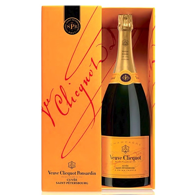 abces waardigheid Cirkel Veuve Clicquot Champagne San Pietroburgo Astucciato 1,5 L | Category LARGE  FORMATS