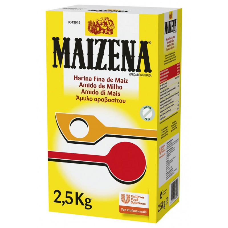 Maizena Corn Starch Flower, 24 ounces, GLUTEN-FREE | No added flavour |  Works with hot liquids | Cornstarch for baby food | Harina de Maíz, Amido  de