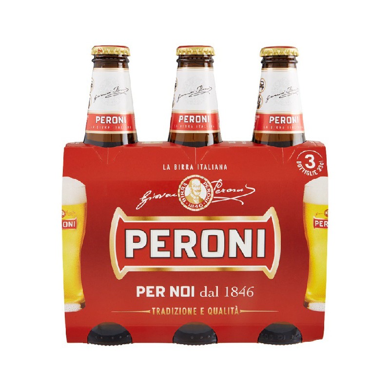 Peroni In Bottiglia 3 x 33 cl