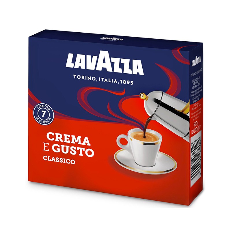 CAFFE LAVAZZA CREMA E GUSTO GUSTO FORTE 2X250GR
