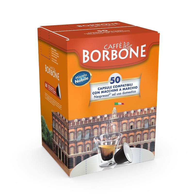 Borbone®RESMINICIOK-6060 CAPSULE MINICIOCK CAFFÈ BORBONE COMPATIBILE CON  NESPRESSO10